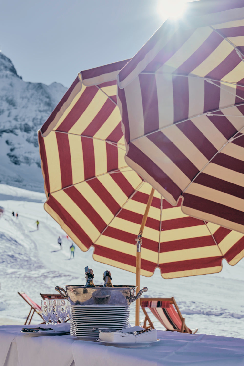 Champagne on the Slopes