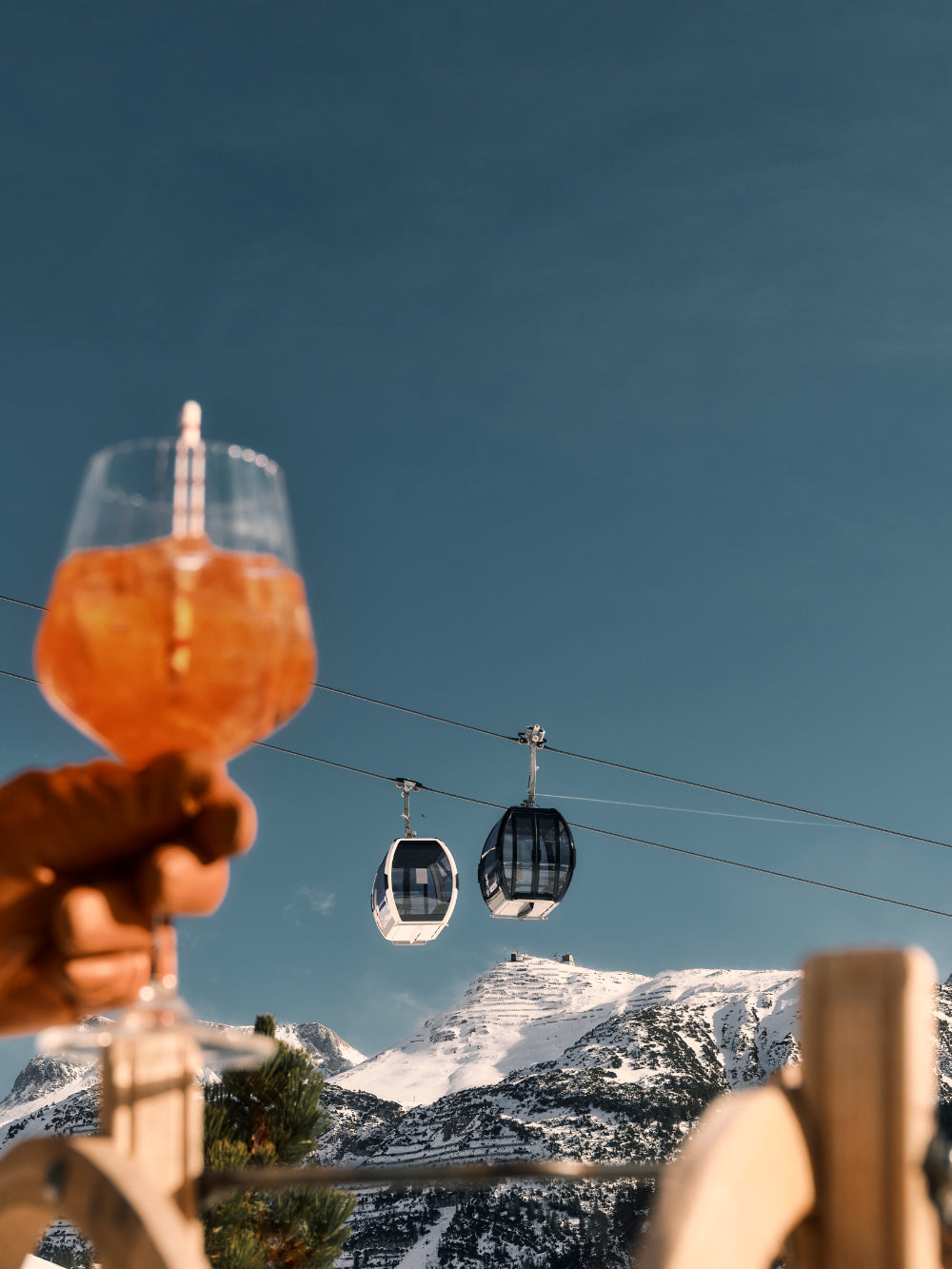 Aperol on the slopes