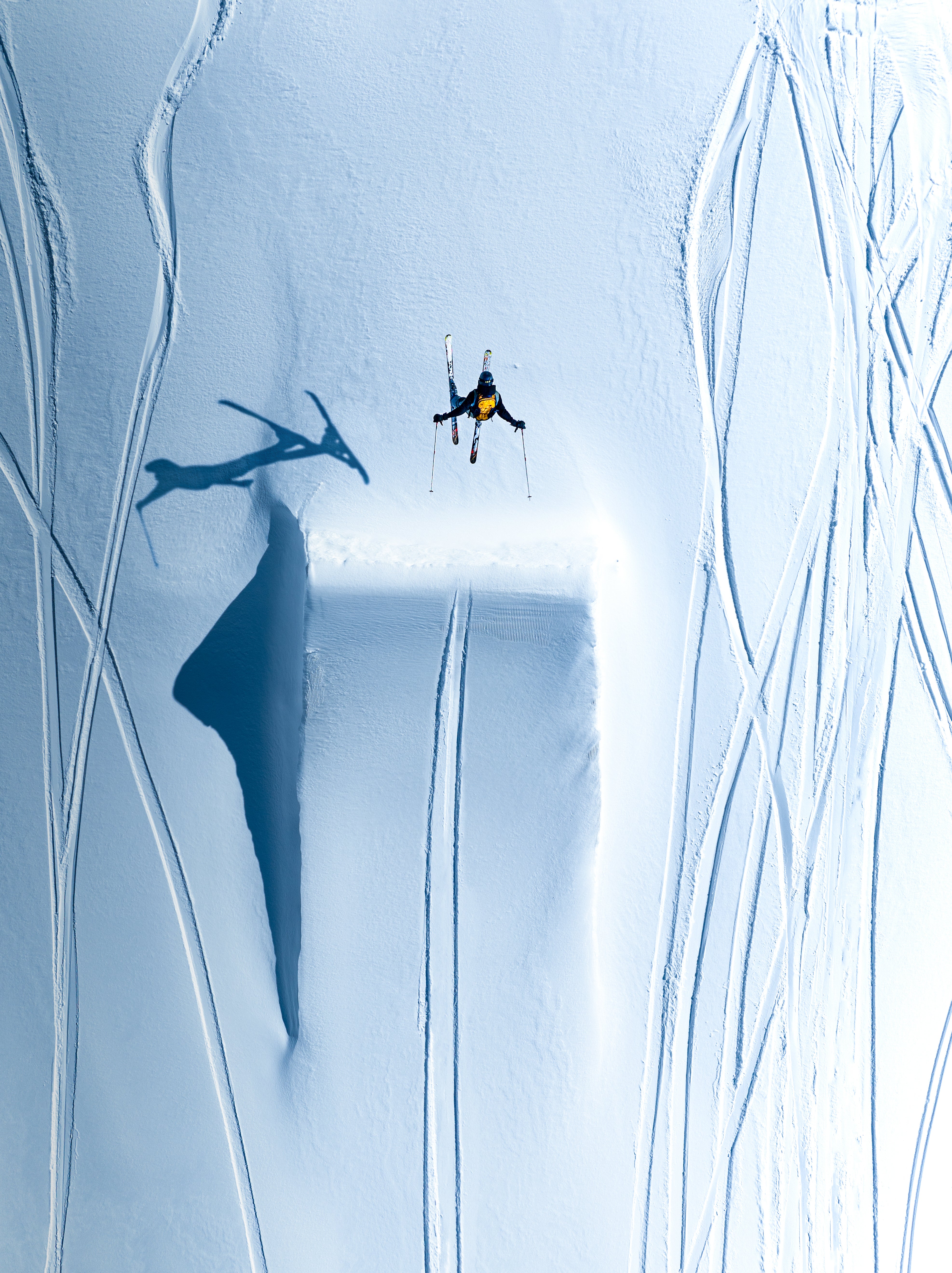 The Flying Skier